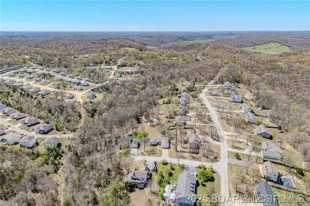 20715 Hiltner Ln, Saint Robert, MO 65584 - aerial view of property's location featuring a forest and nearby suburban area