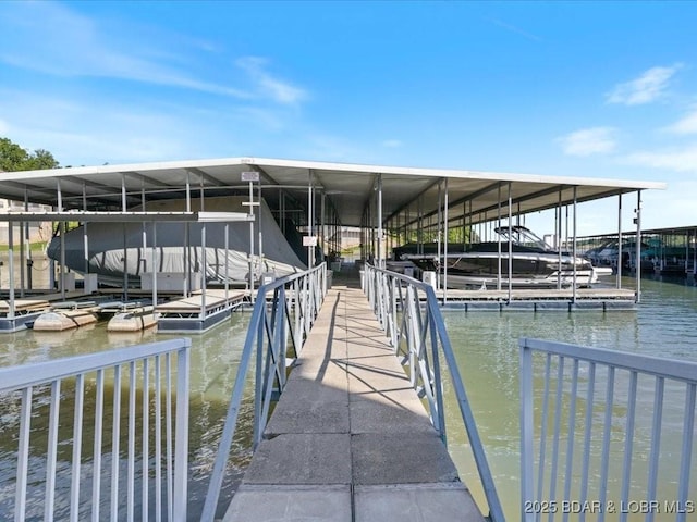 335 Charleston Dr Unit 3B, Lake Ozark, MO 65049 - dock featuring a water view