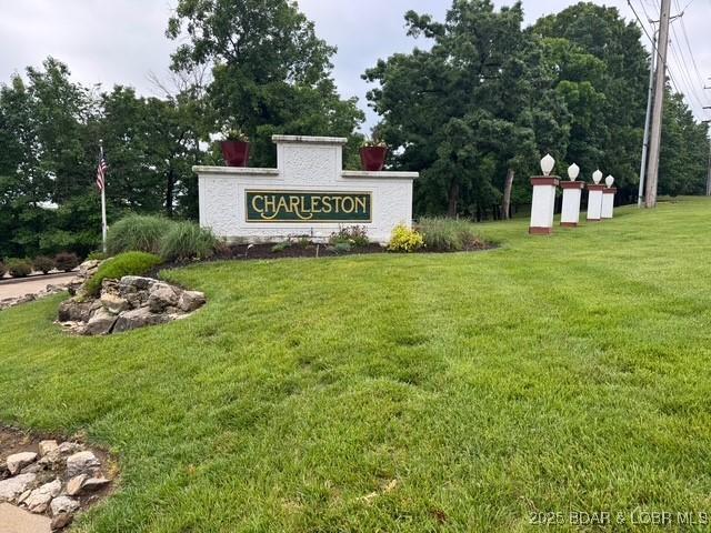 335 Charleston Dr Unit 3B, Lake Ozark, MO 65049 - community sign with a lawn