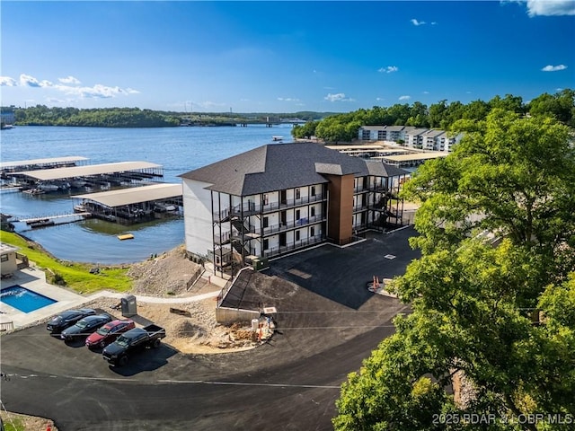 4935 Robins Cir Unit 2C, Osage Beach, MO 65065 - bird's eye view of a nearby body of water