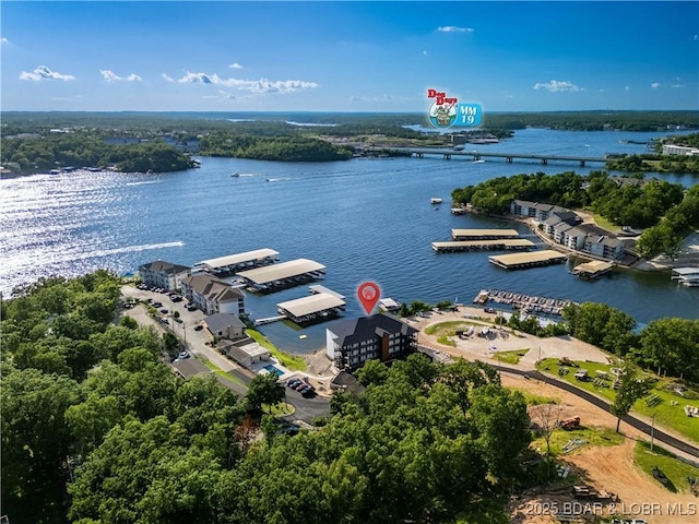 4935 Robins Cir Unit 2C, Osage Beach, MO 65065 - drone / aerial view of a nearby body of water