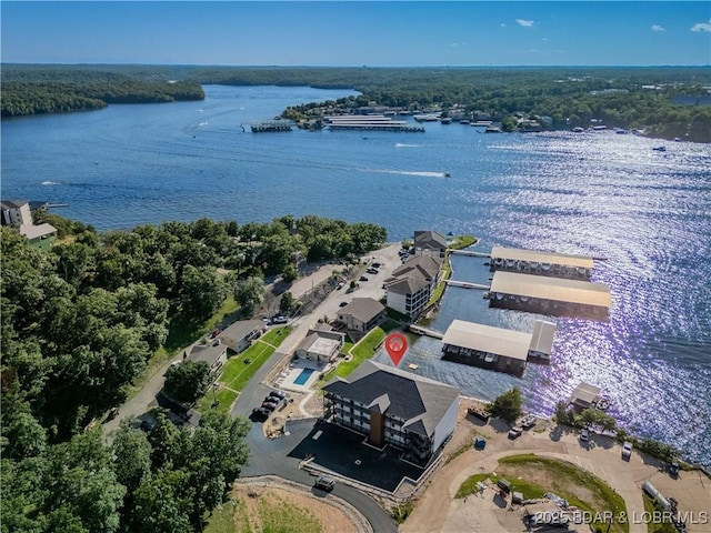 4935 Robins Cir Unit 2C, Osage Beach, MO 65065 - aerial view of a nearby body of water
