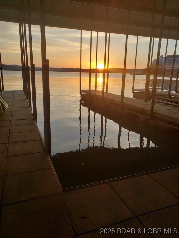 4800 Eagleview Dr Unit 6104, Osage Beach, MO 65065 - dock area featuring a water view