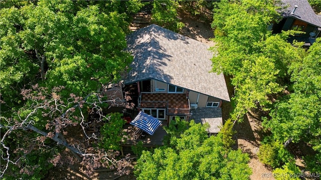 491 Walkers Cay, Osage Beach, MO 65065 - aerial view of property and surrounding area