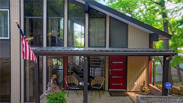 491 Walkers Cay, Osage Beach, MO 65065 - entrance to property featuring metal roof