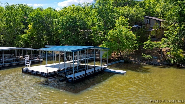 491 Walkers Cay, Osage Beach, MO 65065 - dock with a water view
