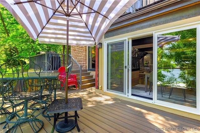 491 Walkers Cay, Osage Beach, MO 65065 - view of wooden deck
