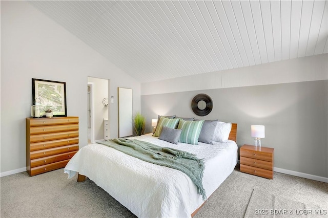491 Walkers Cay, Osage Beach, MO 65065 - bedroom featuring carpet, vaulted ceiling, and baseboards
