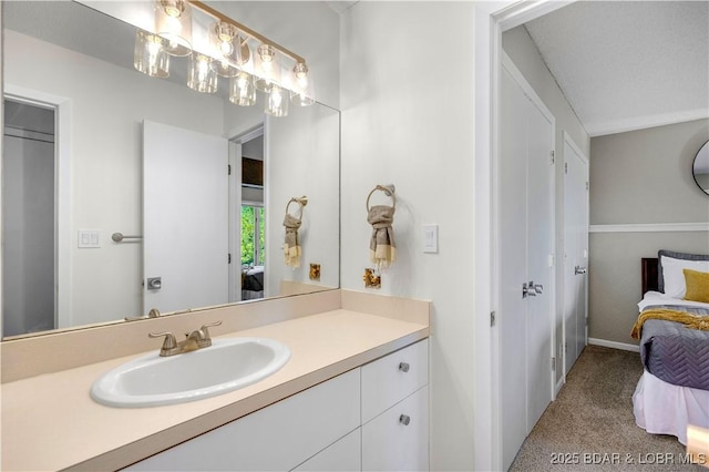 491 Walkers Cay, Osage Beach, MO 65065 - ensuite bathroom featuring vanity and baseboards