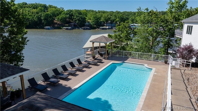 1396 Robyn Ct, Osage Beach, MO 65065 - community pool with a water view
