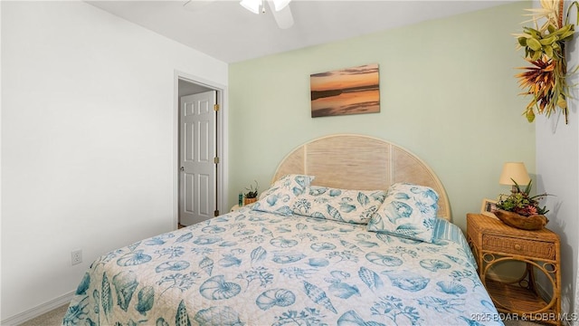 1396 Robyn Ct, Osage Beach, MO 65065 - bedroom with ceiling fan