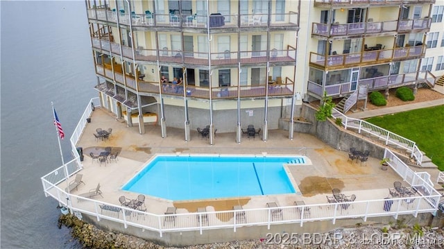 1481 Ledges Dr Unit 221, Osage Beach, MO 65065 - community pool featuring a patio area