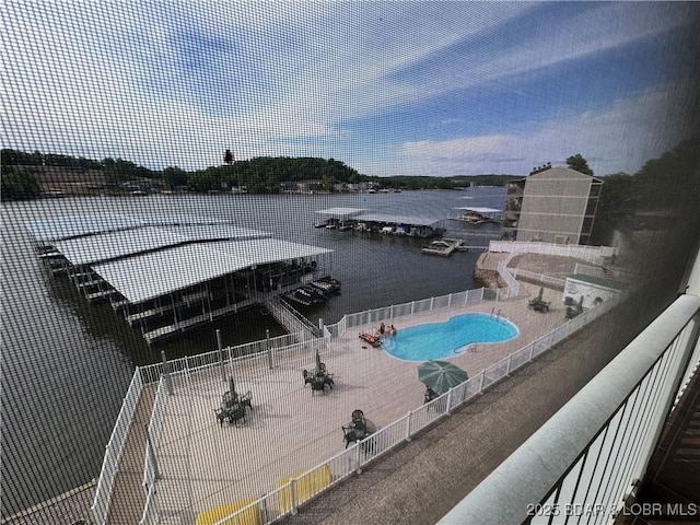 275 Flynn Rd Unit 207, Lake Ozark, MO 65049 - view of pool featuring a water view