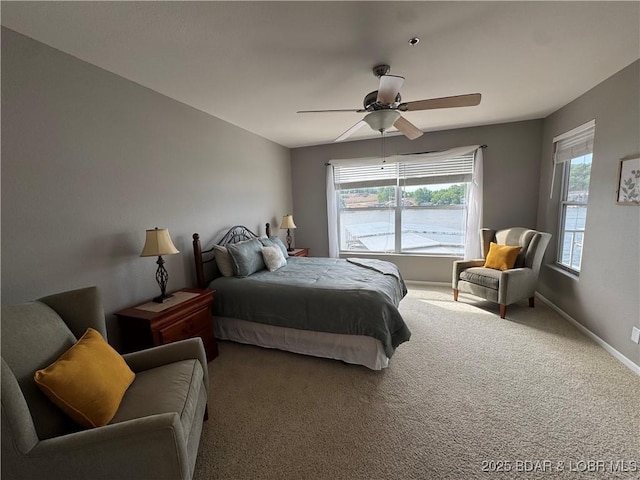 275 Flynn Rd Unit 207, Lake Ozark, MO 65049 - bedroom with carpet floors and ceiling fan