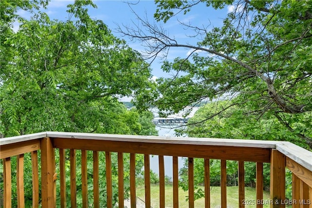 1318 Evergreen Ln Unit 4, Osage Beach, MO 65065 - view of deck