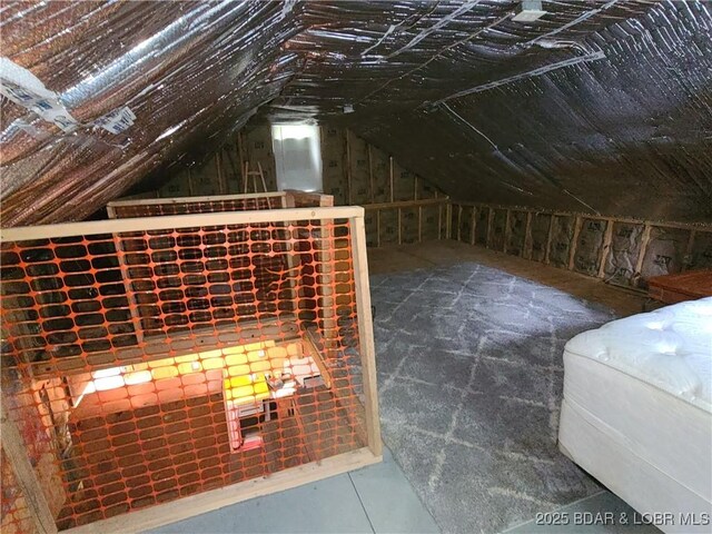 31025 Broken Circle Rd, Stover, MO 65078 - view of attic