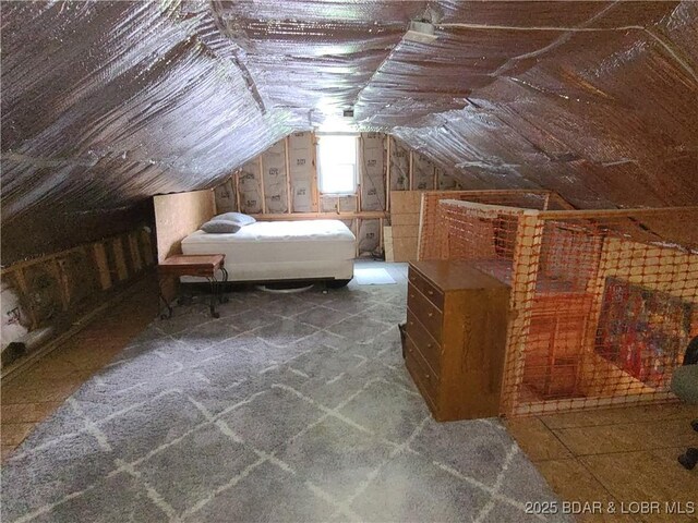 31025 Broken Circle Rd, Stover, MO 65078 - bedroom featuring vaulted ceiling