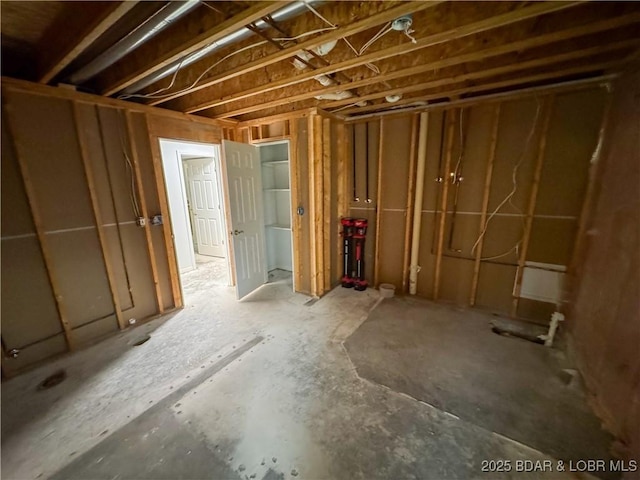 18400 Alum Springs Rd, Versailles, MO 65084 - view of unfinished basement