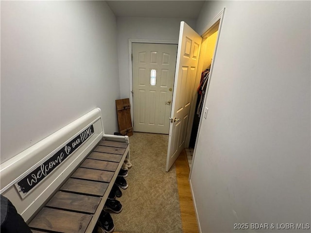 18400 Alum Springs Rd, Versailles, MO 65084 - interior space featuring baseboards and light wood-style floors
