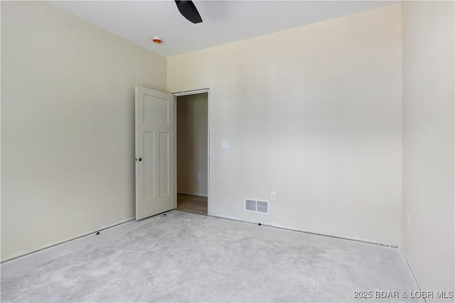535 Grand Point Blvd, Sunrise Beach, MO 65079 - empty room featuring ceiling fan
