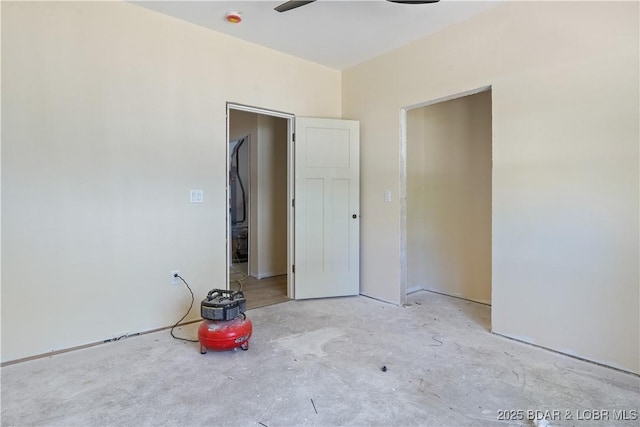535 Grand Point Blvd, Sunrise Beach, MO 65079 - unfurnished bedroom featuring unfinished concrete floors