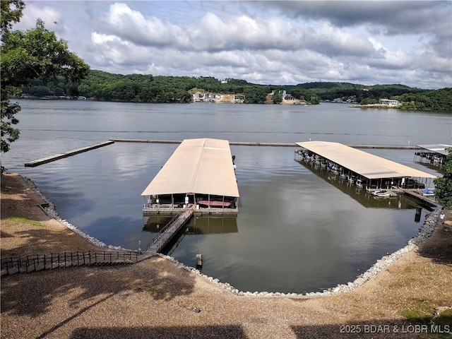 2500 Bay Point Ln Unit 342, Osage Beach, MO 65020 - dock area featuring a water view