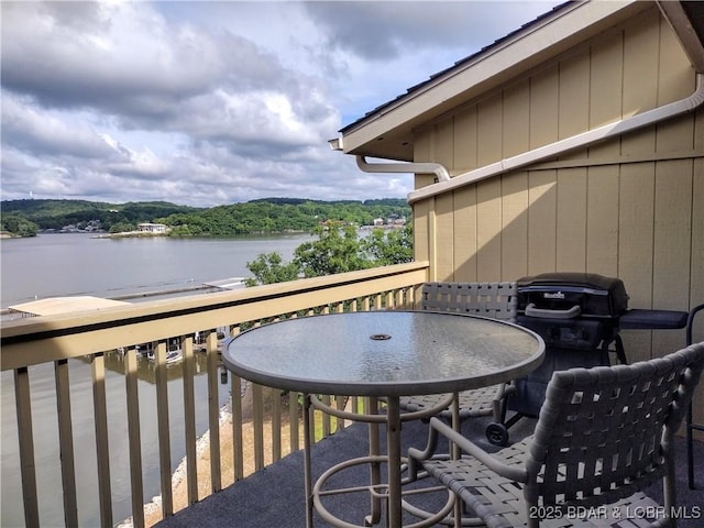 2500 Bay Point Ln Unit 342, Osage Beach, MO 65020 - balcony with a water view