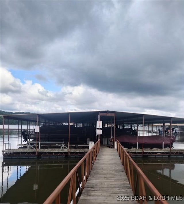 2500 Bay Point Ln Unit 342, Osage Beach, MO 65020 - dock area featuring a water view