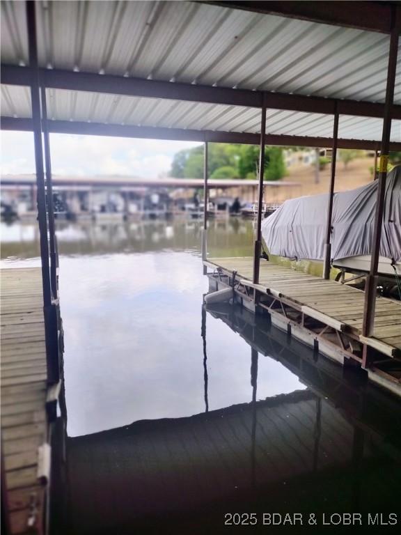 2500 Bay Point Ln Unit 342, Osage Beach, MO 65020 - dock area featuring a water view