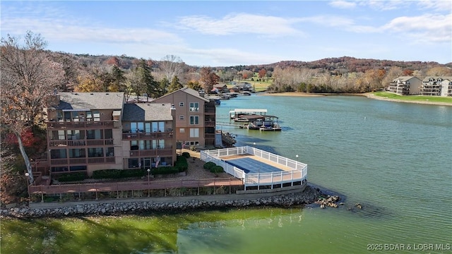 111 Rock Dove Ln Unit 3A, Camdenton, MO 65020 - drone / aerial view of a nearby body of water