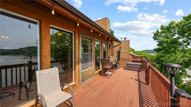 111 Rock Dove Ln Unit 3A, Camdenton, MO 65020 - view of wooden deck