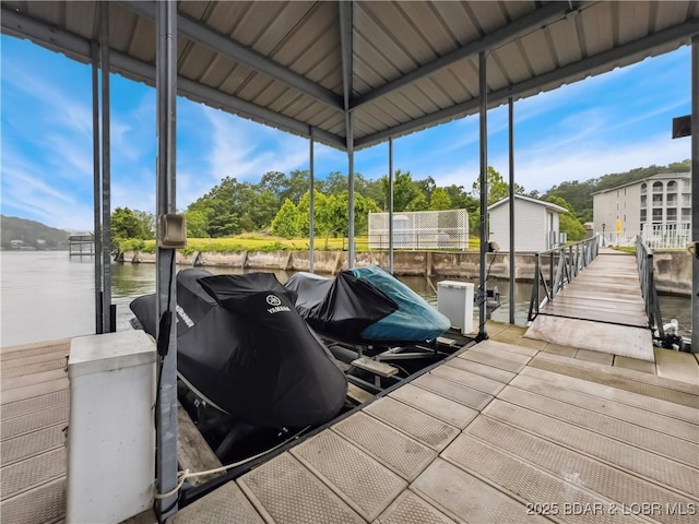 134 Heavenly Days Cir Unit 3A, Camdenton, MO 65020 - dock area featuring a water view and boat lift