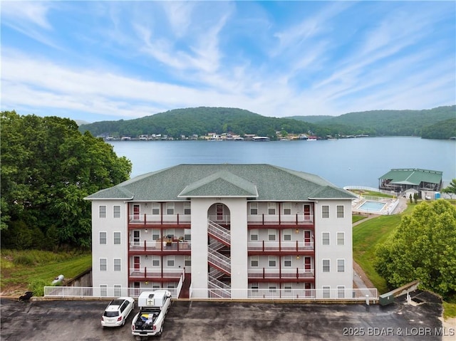 134 Heavenly Days Cir Unit 3A, Camdenton, MO 65020 - water view with a heavily wooded area