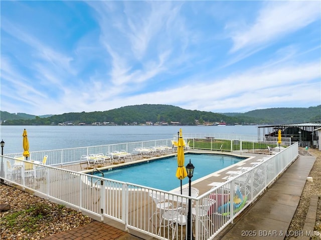134 Heavenly Days Cir Unit 3A, Camdenton, MO 65020 - community pool featuring a water view