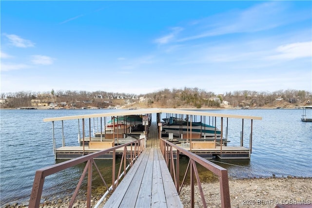 98 Jonathan Dr Unit 4C, Lake Ozark, MO 65049 - dock area featuring a water view