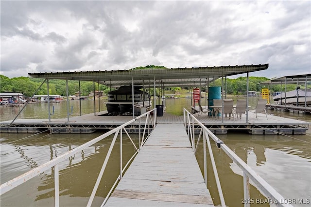 42 Rhine River Rd, Sunrise Beach, MO 65079 - dock with a water view