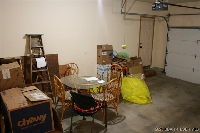 105 Birdie Dr, Gravois Mills, MO 65037 - garage featuring a garage door opener