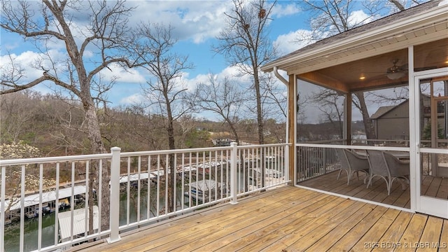 866 Fontana Ln, Linn Creek, MO 65052 - view of deck