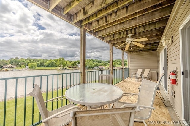 272 Cedar Glen Dr Unit 3A, Camdenton, MO 65020 - balcony featuring a water view