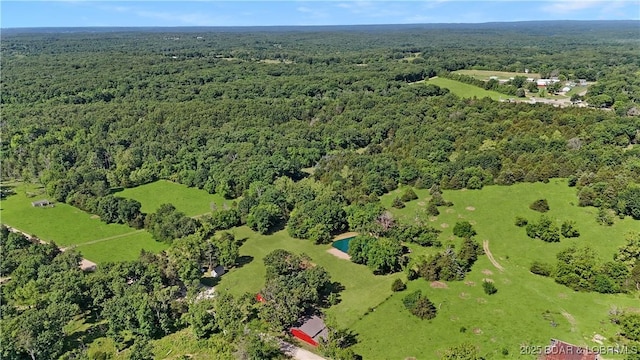 47 Hittridge Rd, Eldon, MO 65026 - aerial view of property's location with a forest