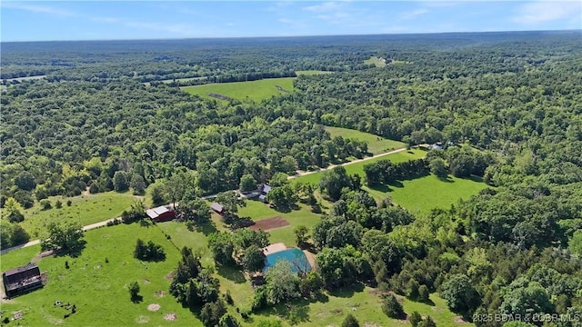 47 Hittridge Rd, Eldon, MO 65026 - view of property location with a heavily wooded area