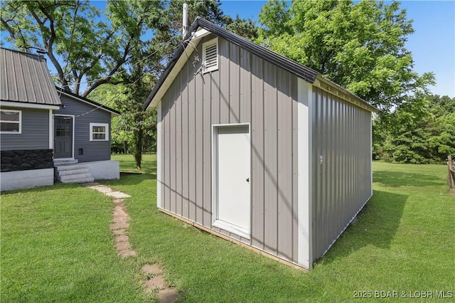 47 Hittridge Rd, Eldon, MO 65026 - view of shed with entry steps