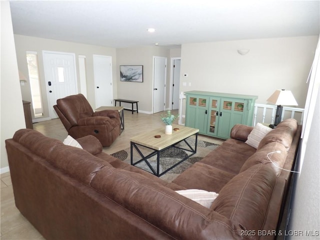 44 Port Bagnell Rd, Eldon, MO 65026 - living area featuring baseboards and light tile patterned floors