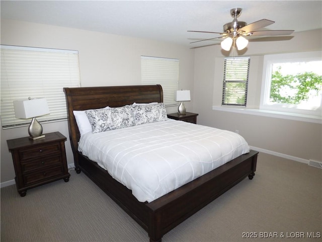 44 Port Bagnell Rd, Eldon, MO 65026 - carpeted bedroom with baseboards and a ceiling fan