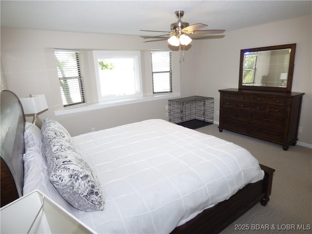 44 Port Bagnell Rd, Eldon, MO 65026 - carpeted bedroom featuring baseboards and ceiling fan
