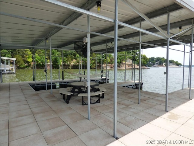 44 Port Bagnell Rd, Eldon, MO 65026 - view of home's community featuring a floating dock and a water view