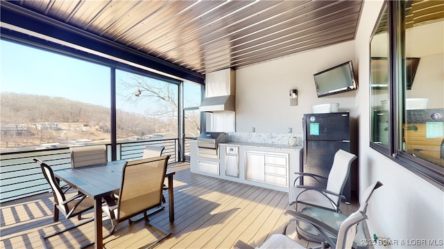 481 Comanche Rd, Lake Ozark, MO 65049 - view of sunroom / solarium