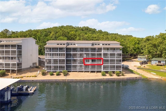 335 Vision Dr Unit 2B, Camdenton, MO 65020 - aerial view of property and surrounding area featuring a nearby body of water