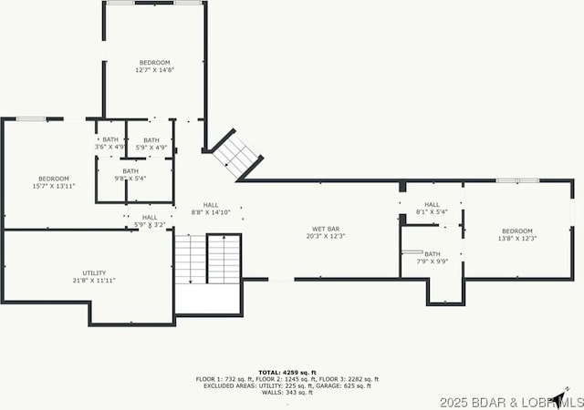 5938 N Chatham Ave, Kansas City, MO 64151 - property floor plan