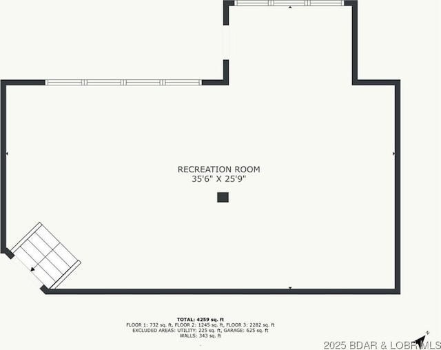 5938 N Chatham Ave, Kansas City, MO 64151 - room layout